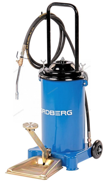 Установка для раздачи густой смазки ножная NORDBERG N5013 (12 л) 
