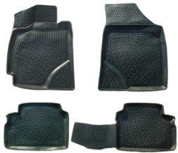 Коврики резиновые   Geely Emgrand EC7 с 2010г. тэп.