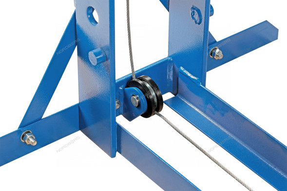 Напольный пресс NORDBERG N3651A с пневмоприводом и педалью