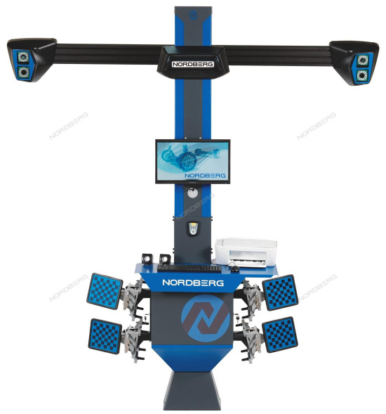 3D cтенд сход-развала четырехкамерный Nordberg C804