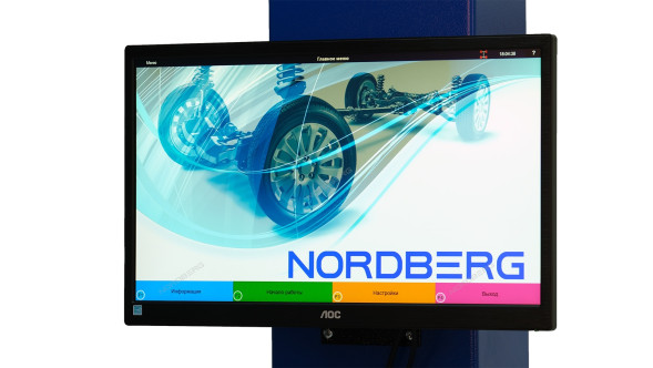 3D cтенд сход-развала четырехкамерный Nordberg C804