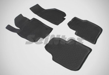 Коврики резиновые   Skoda SuperB II 2008-2015г. БОРТ