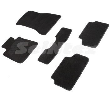 Коврики текстильн. BMW 5 G30  с 2017г-  /осн.резин./  LUX