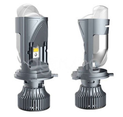 Carlife Cвет-од  H4  6000K  16000Lm  2шт. (с активным охлаждением)