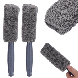 Микрофибра - щетка 28см серый