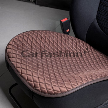 Накидка «PALERMO MINI»  Кофе/Кофе/Кофе 1шт. (капрон/экокожа)