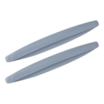 Накладка на бампер  Carlife 41x5.3см  карбон, серый  (2шт)