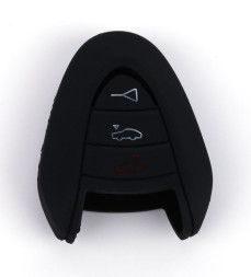 Чехол силиконовый для ключа зажигания  PORSCHE (три кнопки) №1