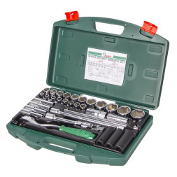 Инструмент HANS. Набор торц головок 1/2&quot;,34предм.  (4634)