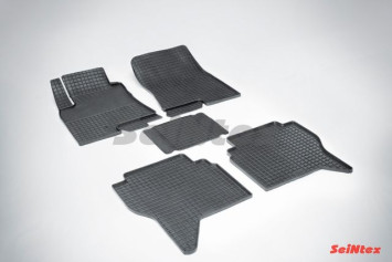 Коврики резиновые Mitsubishi Pajero Wagon IV 5dr. c 2007г.- СЕТКА