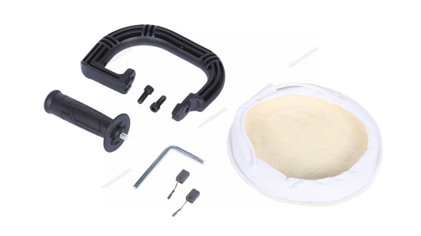 Полировальная машинка NORDBERG NE414-180 (Ø диска 180 мм, 600-3000 об/мин, 1500 Вт)