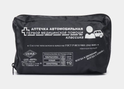Аптечка  мягкая  "VERA"   НОВЫЙ СОСТАВ С ОДЕЯЛОМ "ГОСТ" сумка на липучке