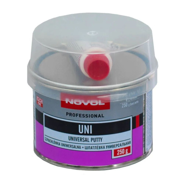 Шпатлёвка Novol UNI универсальная 250гр (основная заполняющая)