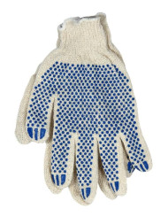 Перчатки х/б  с ПВХ 2шт.