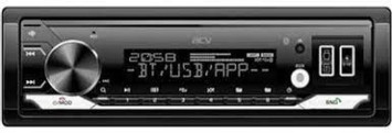 Автомагн.  ACV-928BW  (белый)  USB/SD/FM ресивер Bluetooth (со съемной панелькой)