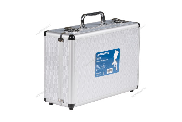 Краскопульт NORDBERG NP7013 в кейсе (LVMP, сопло 1,3 мм)