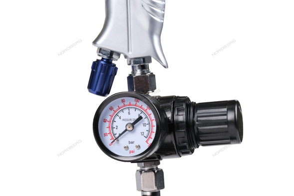 Краскопульт NORDBERG NP7013 в кейсе (LVMP, сопло 1,3 мм)