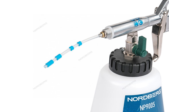 Моющий пистолет NORDBERG NP9005 с гибкой вращающейся насадкой