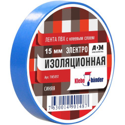 Изолента  PVC 20м  "Klebebander" Синяя TIK505T
