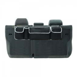 Органайзер на спинку заднего сиденье, ткань оксфорд, 90*25*12 см, чёрный