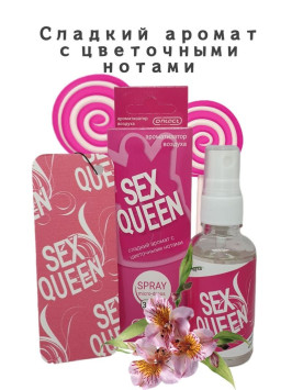 Осв.возд.  Соntact  ЁЛКА+СПРЕЙ  SEX  QUEEN &quot;Сладость цветочных лепестков&quot; 30мл