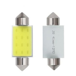 SOLAR  Свет-од  12V  T11x36  COB C5W  SV8.5  белый