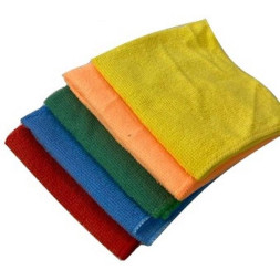 Салфетки из микрофибры в наборе ( 5 шт-30х30см) , 220 г/м2