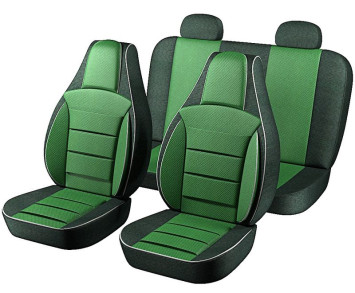 Авточехол  &quot;PILOT LANOS&quot; ZAZ LANOS жаккард зеленый