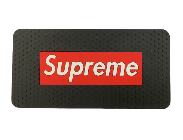 Коврик антискольз. на торпедо  Supreme  25x15см Черный №2