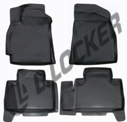 Коврики резиновые   Geely GX7  (13-)  тэп (корыто)