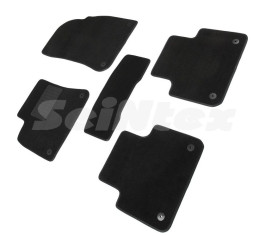 Коврики текстильн. VW Touareg III с 2018г- /компл.5шт./осн.резин./ LUX