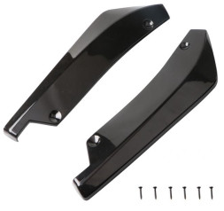 Накладка на бампер  клыки 34x8см  черный  (2шт)