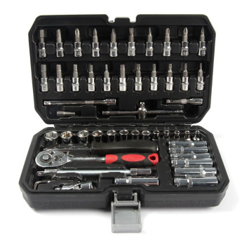 DC Набор инструмента 1/4&quot;,  53 предмета  (6 гр.)