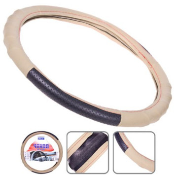 Оплетка на руль    Vitol  FD133018 M черн/беж