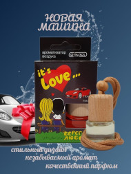 Осв.возд.  Соntact  деревянный бочонок  Love is... "Новая машина" 8ml