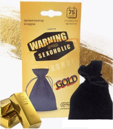 Осв.возд.  Соntact  подвесной мешочек  SEX  WARNING  GOLD
