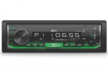 Автомагн.  ACV-816BG  (зеленый)  USB/SD/FM ресивер Bluetooth