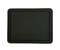 Коврик антискольз. на торпедо  Ромб, 14х18см, черный