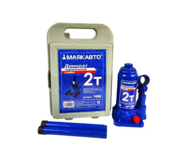 Домкрат гидравл. телескоп  2т чемод 148/278мм  &quot;М5&quot; в кейсе