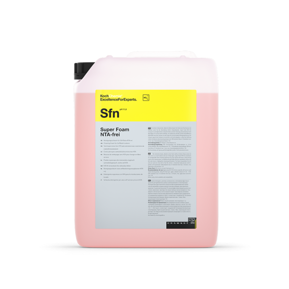 Активная пена Super Foam NTA frei* для глубокого очищения ЛКП  pH 12,  10л. 421010