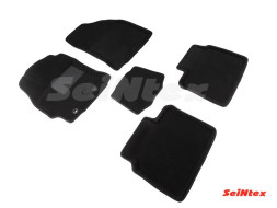 Коврики  Toyota Corolla XI 2013-2018г. /компл.5шт./осн.резин./ 3D