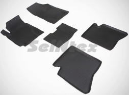 Коврики резиновые   Geely MK , MK2 с 2008-2015г.  БОРТ