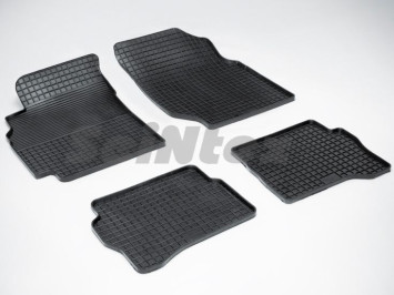 Коврики резиновые   Nissan Almera с 2006-2013г.  СЕТКА