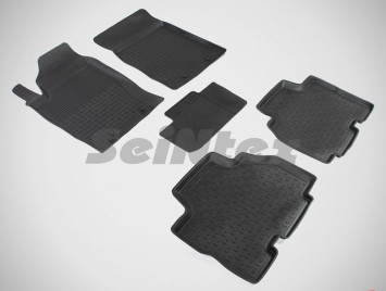 Коврики резиновые   Ssang Yong Kyron с 2011г.-  БОРТ