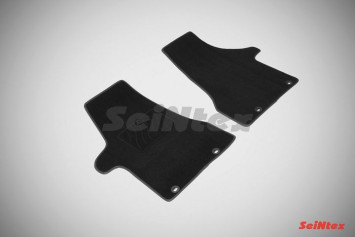 Коврики текстильн. VW Т-5 2003-2015г. /с 2 частей увелич./осн.резин./LUX