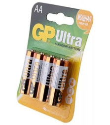 Батарейки GP   AA   (Пальчиковые) Super G-TECH цена за 4шт. (блистер)