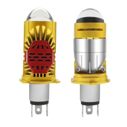Carlife Cвет-од  H6 BA20D  5700K  8000Lm  1шт. линза (стандарт) МОТОЛАМПА!