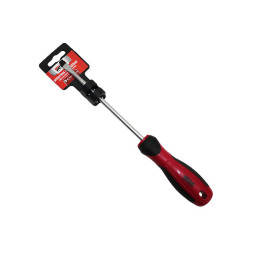 RedMark Отвертка шлицевая 6,5х150 мм c двухкомпонентной рукояткой