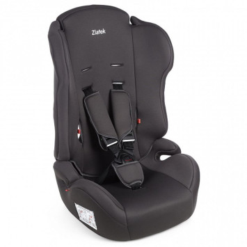 Детское кресло ZLATEK "Atlantic" груп. 1/2/3 (серый умбра)