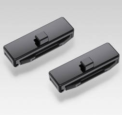 Ограничитель ремня безопасности +держатель Carlife черный